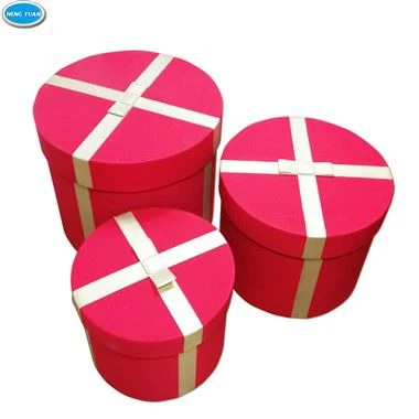 Kartong rund hattlåda